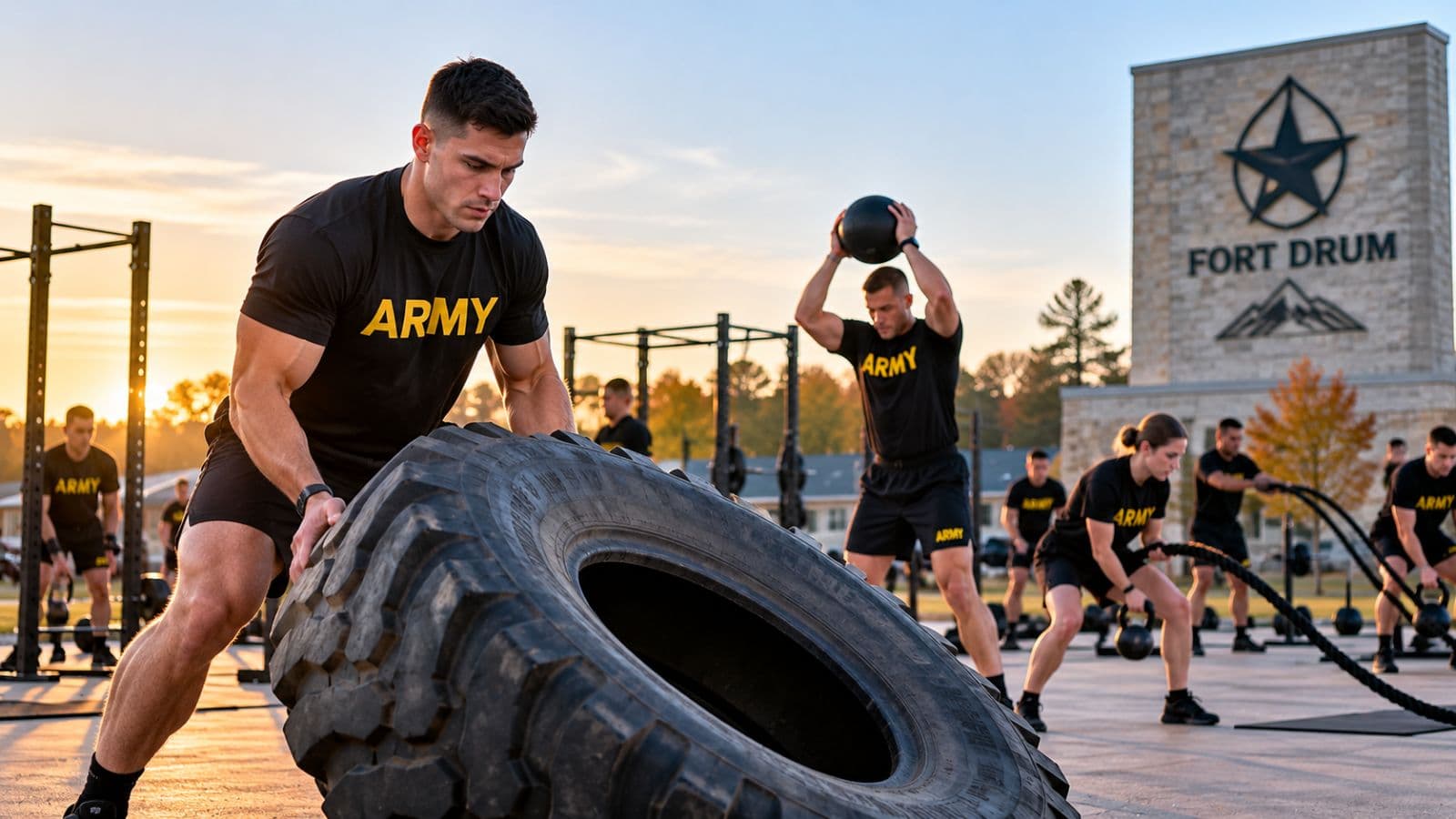 Submitted photo for: Fort Drum brigade holds Holistic Health and Fitness Day