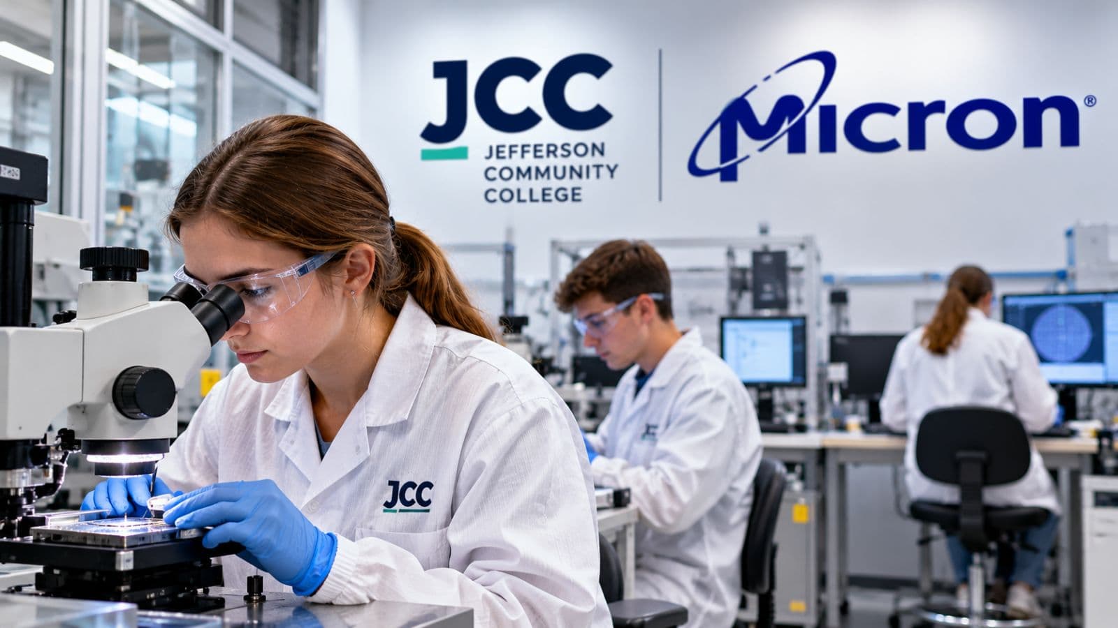 Submitted photo for: JCC opens Watertown mechatronics lab tied to Micron workforce needs