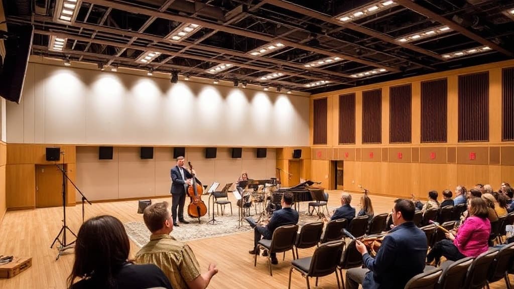 Editorial illustration for: $2 Million Gift to Crane School of Music Brings Named Rehearsal Room at SUNY Potsdam