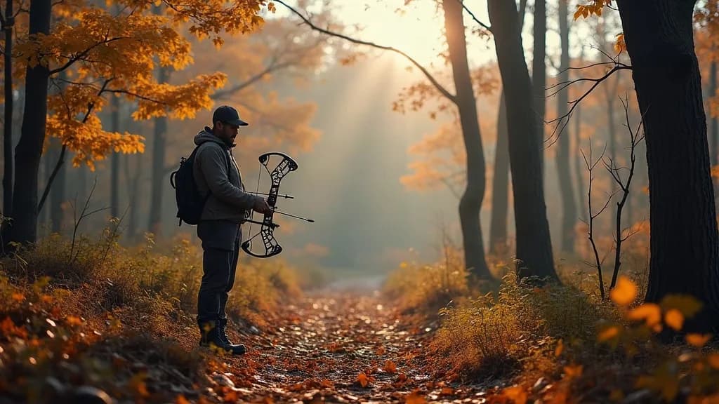 Editorial illustration for: Bowhunting Deer Season Opens in St. Lawrence County