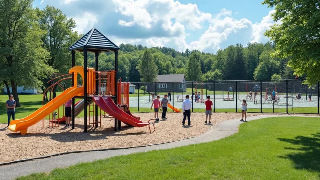 Editorial illustration for: Calcium, Ogdensburg playground projects awarded state grants