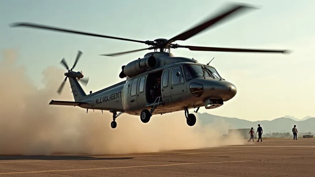 Editorial illustration for: Five Americans among seven killed in Kenya helicopter crash