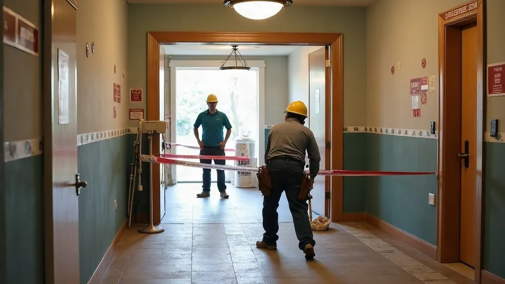 Editorial illustration for: Watertown City Hall court renovation reaches about 70% completion